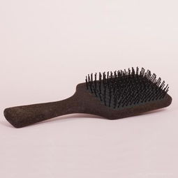 hairbrush按摩植绒工艺梳子