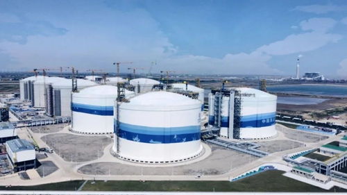 中国海油江苏盐城 绿能港 一期扩建工程工艺厂主要土建部分施工完成