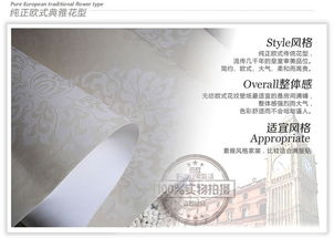 简欧风植绒工艺无纺布电视背景墙纸 打造高端视觉焦点